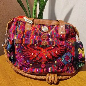 One-Of-A-Kind Nena & Co Phoenix Medium Convertible Day Bag Nena and Co. Review | Artisan Handmade Handbags - Schimiggy  main image 4